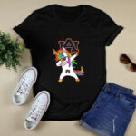 Dabbing Hip Hop Unicorn Dab Auburn Tigers 4 T Shirt