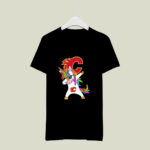 Dabbing Hip Hop Unicorn Dab Calgary Flames 1 T Shirt