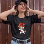 Dabbing Hip Hop Unicorn Dab Calgary Flames 3 T Shirt