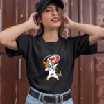 Dabbing Hip Hop Unicorn Dab Carolina Hurricanes 3 T Shirt