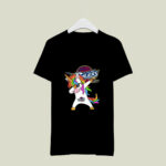 Dabbing Hip Hop Unicorn Dab Cleveland Cavaliers 4 T Shirt