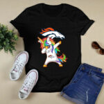 Dabbing Hip Hop Unicorn Dab Denver Broncos 4 T Shirt