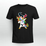 Dabbing Hip Hop Unicorn Dab Houston Texans 2 T Shirt