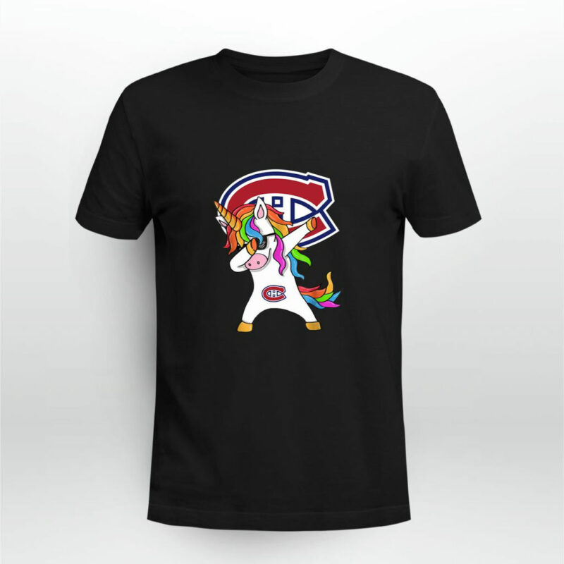 Dabbing Hip Hop Unicorn Dab Montreal Canadians 0 T Shirt