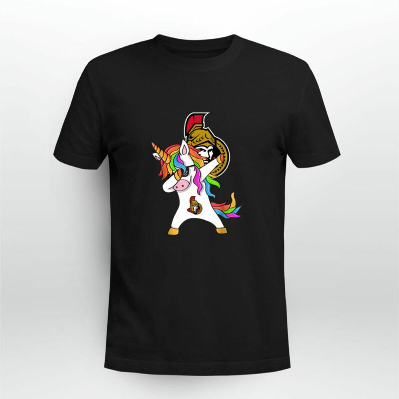 Dabbing Hip Hop Unicorn Dab Ottawa Senators 0 T Shirt