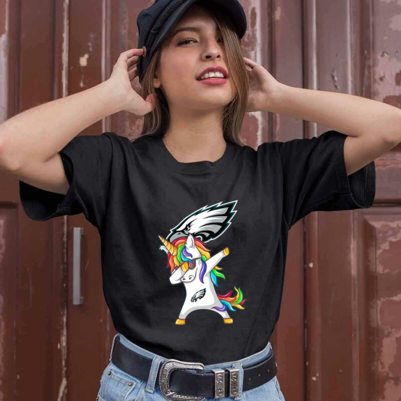 Dabbing Hip Hop Unicorn Dab Philadelphia Eagles 0 T Shirt