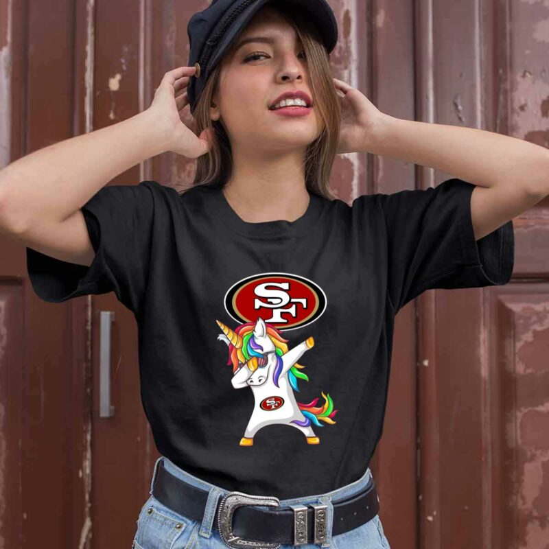 Dabbing Hip Hop Unicorn Dab San Francisco 49Ers 0 T Shirt