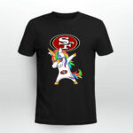 Dabbing Hip Hop Unicorn Dab San Francisco 49ers 2 T Shirt