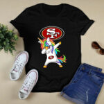Dabbing Hip Hop Unicorn Dab San Francisco 49ers 3 T Shirt