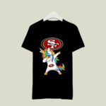 Dabbing Hip Hop Unicorn Dab San Francisco 49ers 4 T Shirt