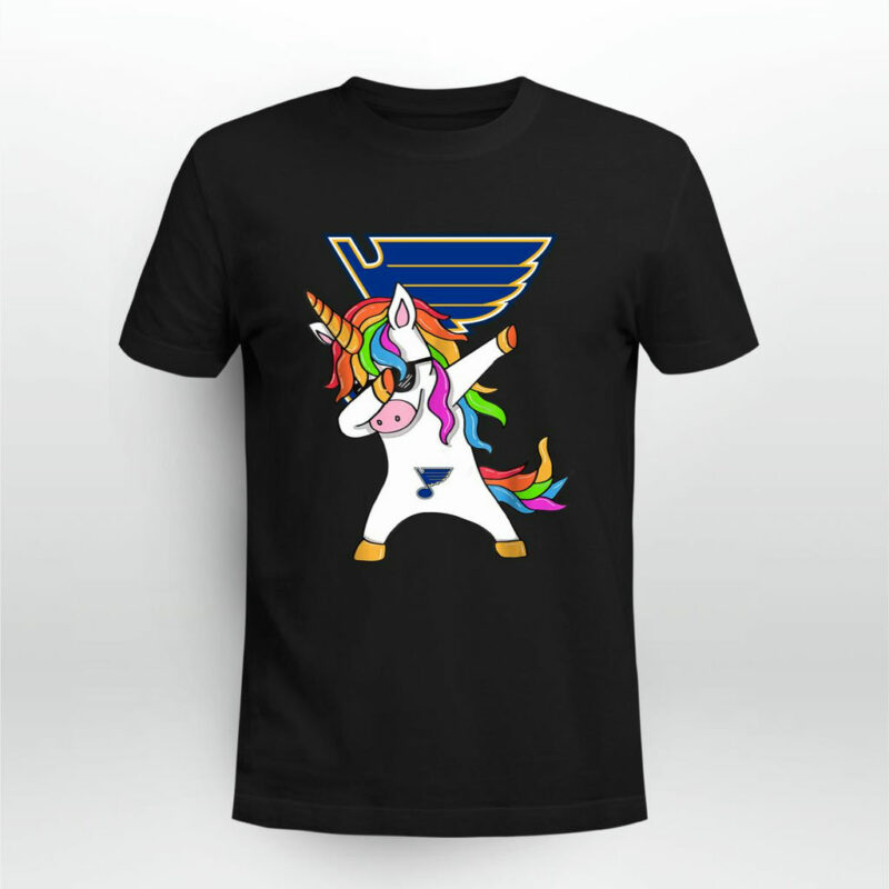 Dabbing Hip Hop Unicorn Dab St Louis Blues 0 T Shirt