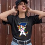 Dabbing Hip Hop Unicorn Dab St Louis Blues 3 T Shirt