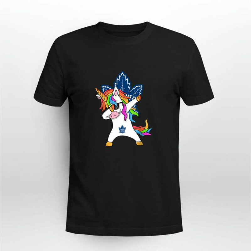 Dabbing Hip Hop Unicorn Dab Toronto Maple Leafs 0 T Shirt