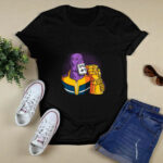 Dad 1 Thanos with father 4 T Shirt