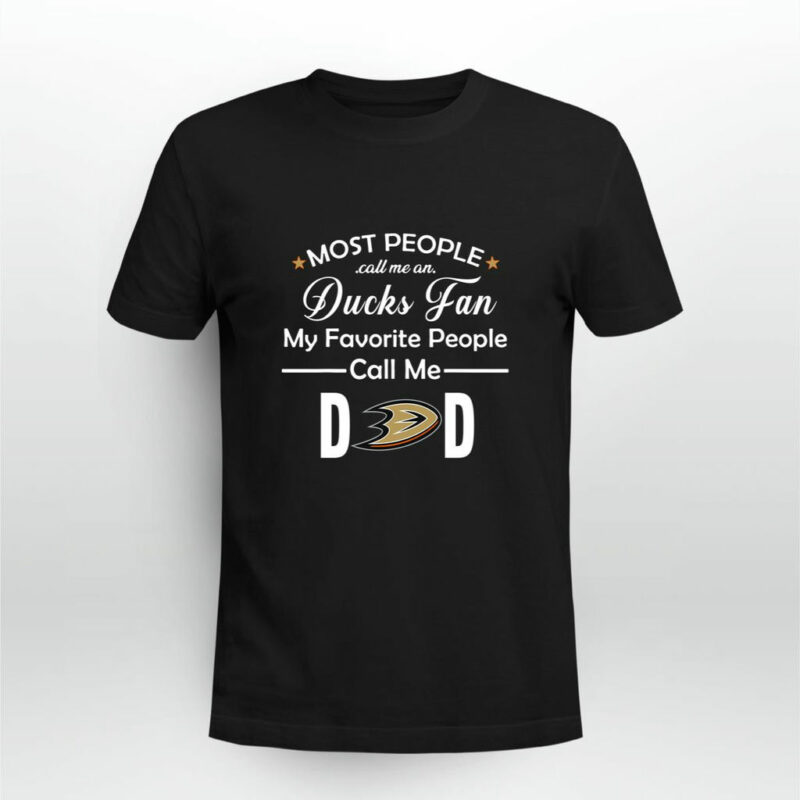 Dad Anaheim Ducks Fan Hockey Fathers Day Gift 0 T Shirt