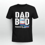 Dad BOD Dad Powereds by Naturals Light 2 T Shirt