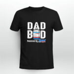Dad BOD Dad Powereds by Naturals Light 7 T Shirt