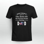 Dad Columbus Blue Jackets Fan Hockey Fathers day Gift 0 T Shirt