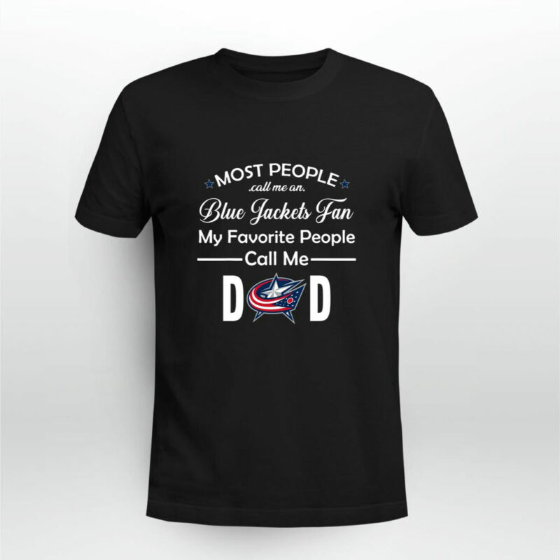 Dad Columbus Blue Jackets Fan Hockey Fathers Day Gift 0 T Shirt