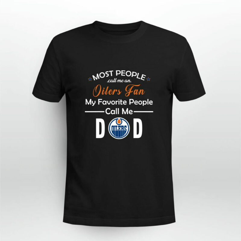 Dad Edmonton Oilers Fan Hockey Fathers Day Gift 0 T Shirt