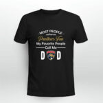 Dad Florida Panthers Fan Hockey Fathers day Gift 0 T Shirt