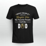 Dad Golden Knights Fan Hockey Fathers day Gift 0 T Shirt