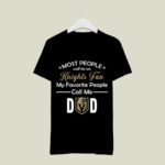 Dad Golden Knights Fan Hockey Fathers day Gift 1 T Shirt