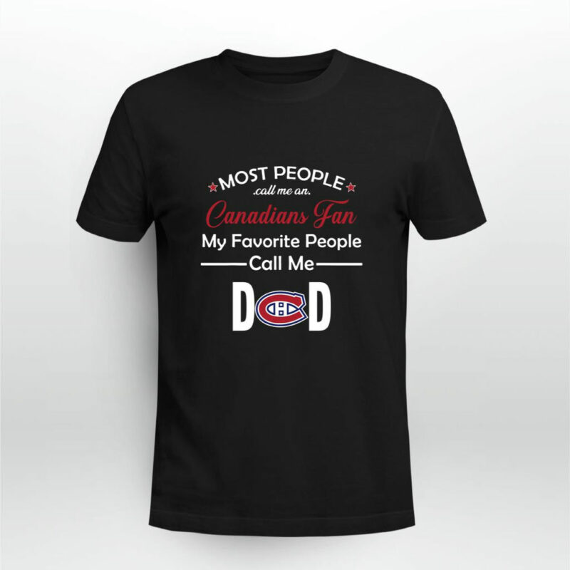 Dad Montreal Canadians Fan Hockey Fathers Day Gift 0 T Shirt