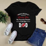 Dad New Jersey Devils Fan Hockey Fathers day Gift 4 T Shirt