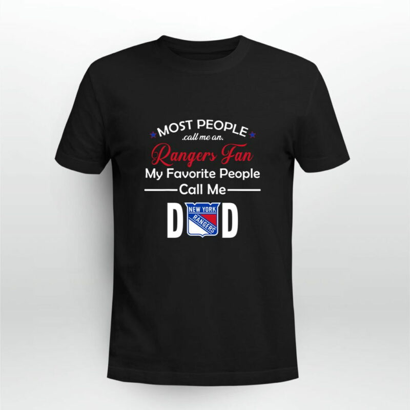 Dad New York Rangers Fan Hockey Fathers Day Gift 0 T Shirt