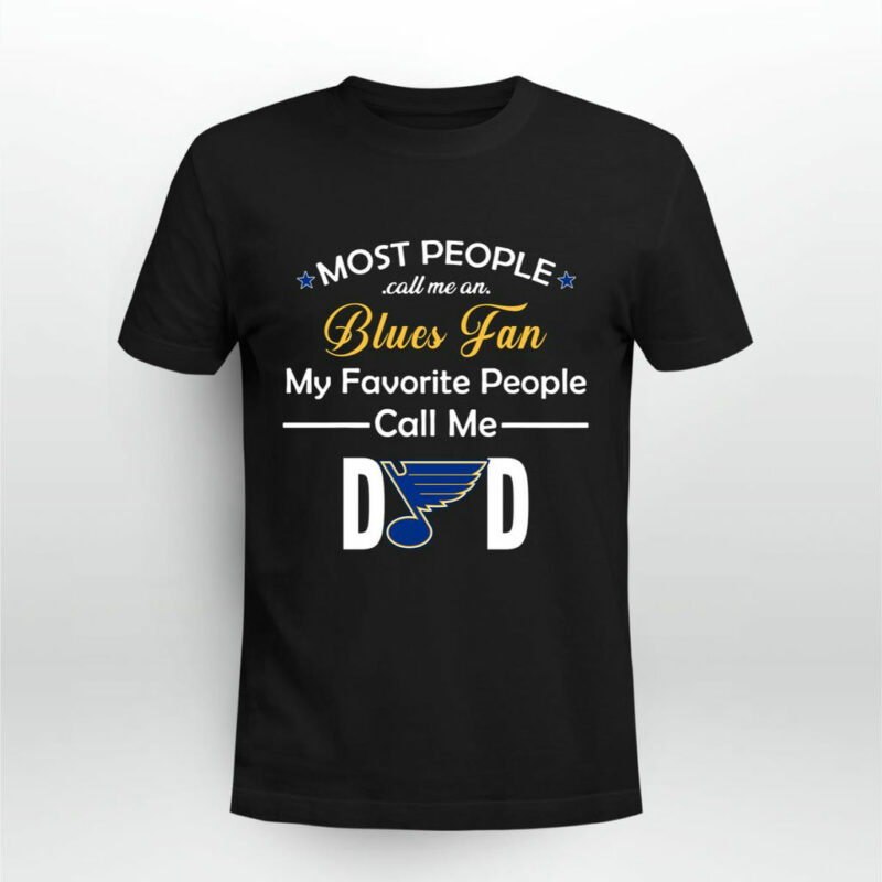 Dad St Louis Blues Fan Hockey Fathers Day Gift 0 T Shirt