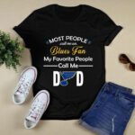 Dad St Louis Blues Fan Hockey Fathers day Gift 4 T Shirt