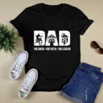Dad The Biker Men Myth Legend Fathers 4 T Shirt