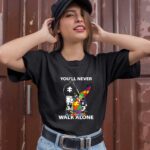 Daddy Autism Youll Never Walk Alone 1 T Shirt