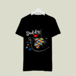 Daddy Elephant Autism Awareness Daddy Autism 3 T Shirt 1