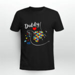 Daddy Elephant Autism Awareness Daddy Autism 4 T Shirt 1