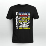 Daddy You Are As Smart As IronMan As Strong As Thor 2 T Shirt