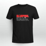 Dadpool Definition Meaning Like a Dad Only Cooler See Also Handsome Asshole 3 T Shirt
