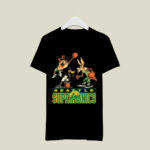 Daffy Duck Wile E Coyote Taz Looney Tunes 90s Seattle Supersonics Retro Style 4 T Shirt