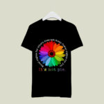 Daisy LGBT Equal Rights For Others Does Not Mean Fewer Rights For You It Is Not Pie 3 T Shirt