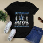 Dallas Cowboys Abbey Road The Legend Of 88 Signatures 3 T Shirt