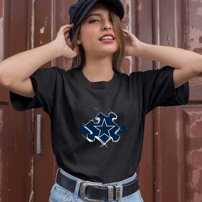 Dallas Cowboys Autism 0 T Shirt