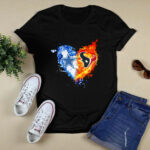Dallas Cowboys Houston Texans Hear 2 T Shirt