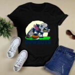 Dallas Cowboys Stitch Ready For The Football Battle 2 T Shirt