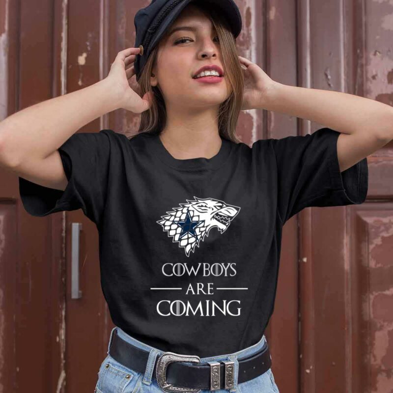 Dallas Cowboys Stark House Are Coming Funny Game Of Thrones 0 T Shirt