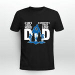 Dallas Mavericks Dad sons first hero daughters first love 4 T Shirt