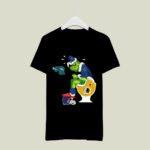 Dallas Sport Football Cowboy Santa Claus Grinch Toilet Christmas 2023 3 T Shirt