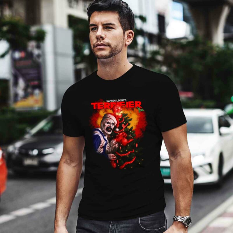 Damien Leones Terrifier Merry Artmas 0 T Shirt