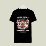 Damn right I am a Cardinals fan now and forever red 4 T Shirt
