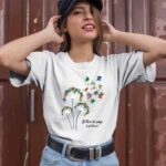Dandelion Grateful Dead dancing bear let there be songs to fill the air red 2 T Shirt